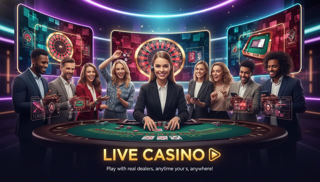 Spela live hos Barz casino
